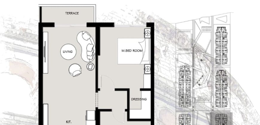75m One Bed Side Sea View At Fanadir Luxury 75m One Bed Side Sea View At Fanadir Luxury