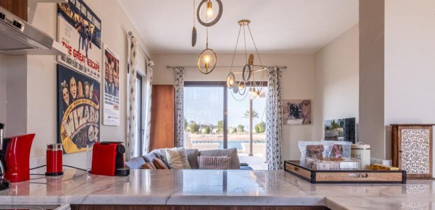 Townhouse Villa in El Gouna, 3 bedrooms, lagoon view